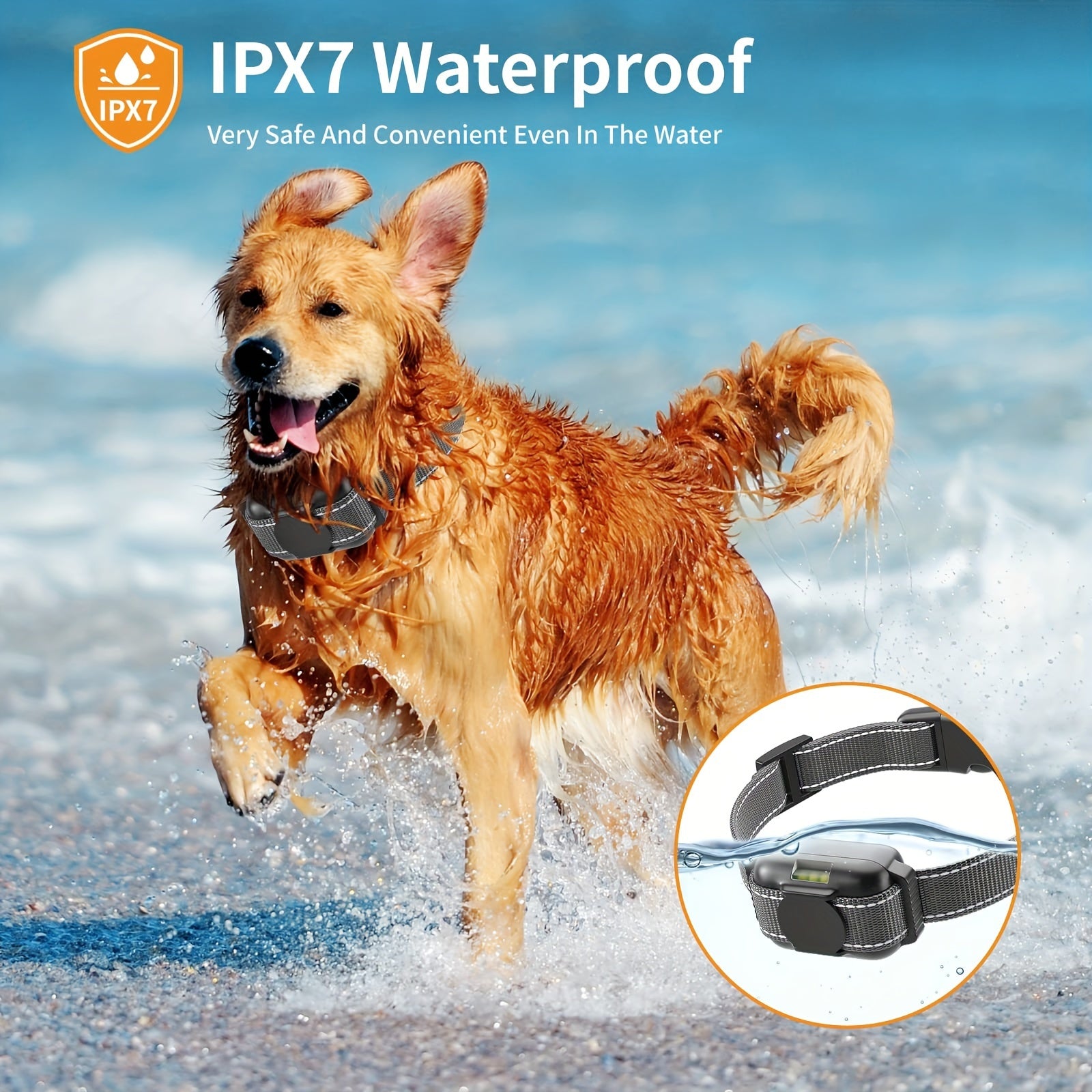 PupControl | Holdbart Justerbart Hundehalsbånd med Vibrationsfunktion