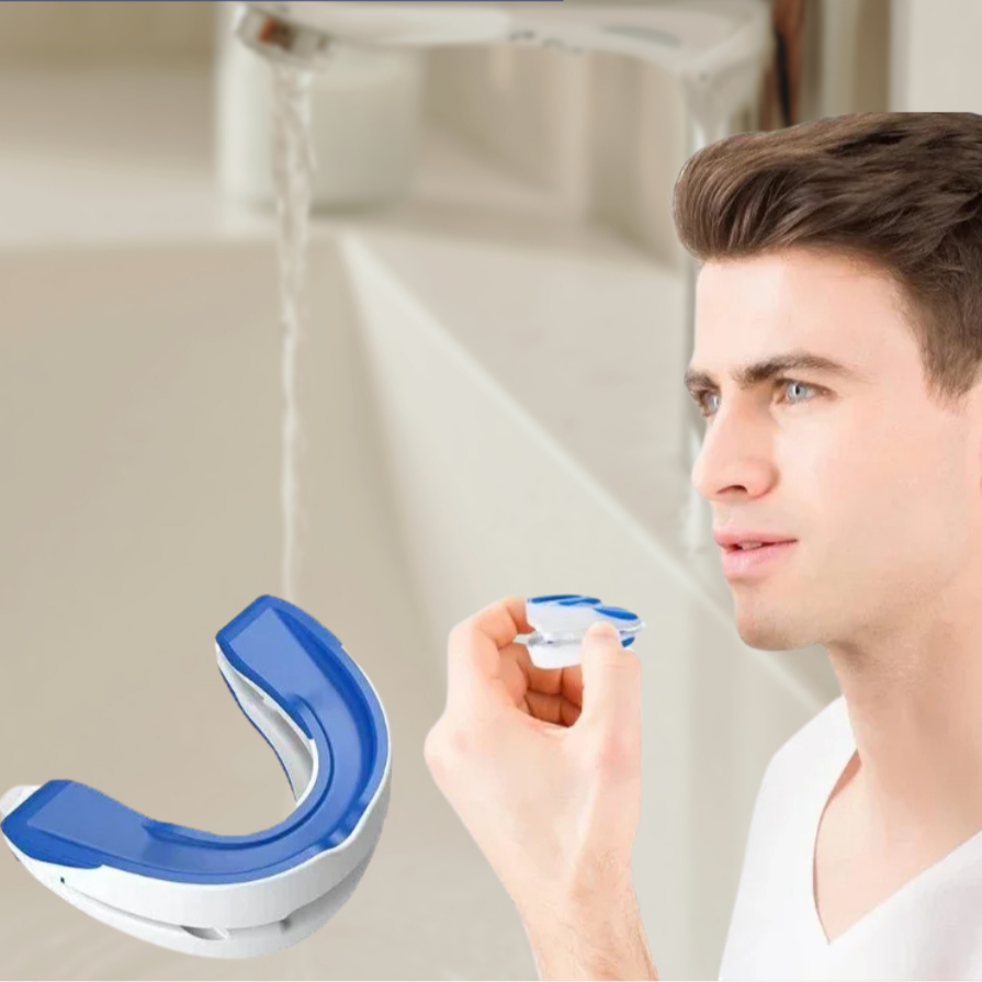 SleepGuard | Støttende Snorkeskinne mod Natlig Apnø og Uro