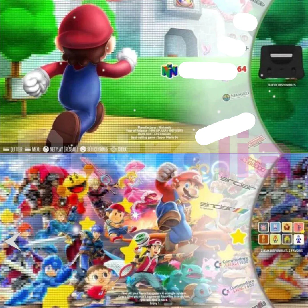 GamePort | Retro játékkonzol 20.000 klasszikussal