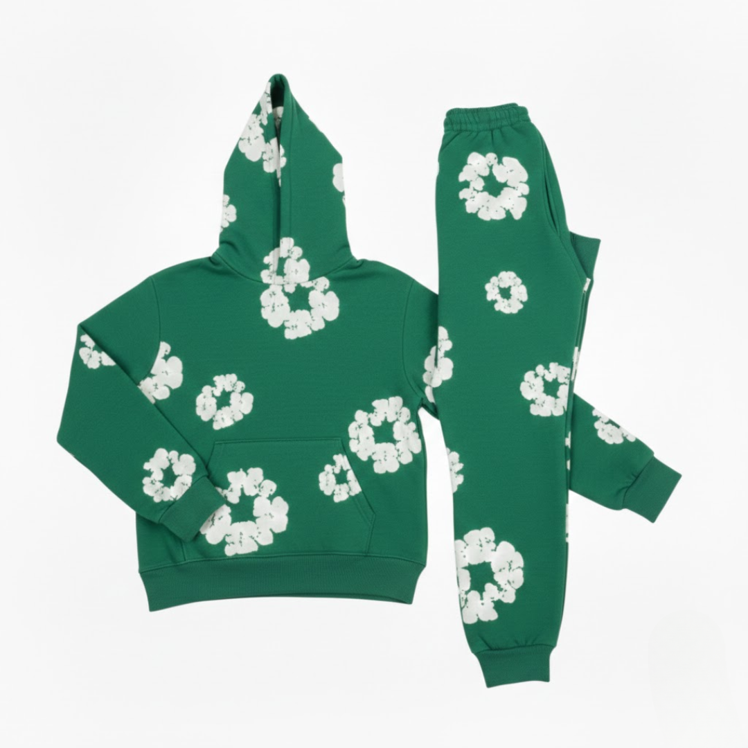 Lillian | Stilfuldt floreale tuta da allenamento | Donna