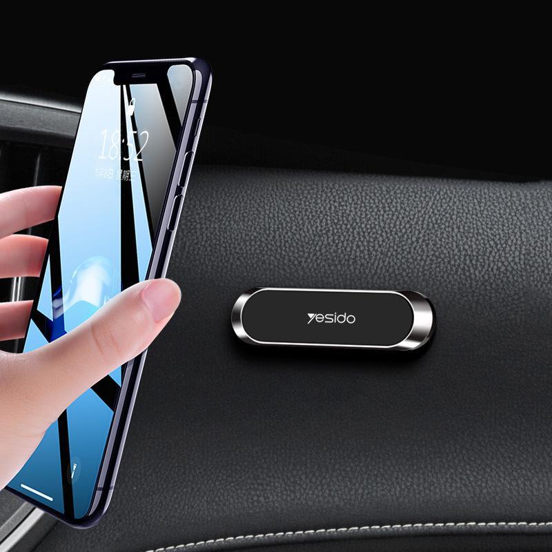 Magnetisk Telefonholder Til Bil - Stærk Magnet Med 360° Rotation-1