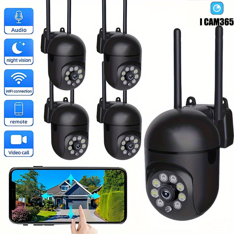 VisionFort | WiFi Kamera med Bred Vinkel og Klar Natsynsteknologi