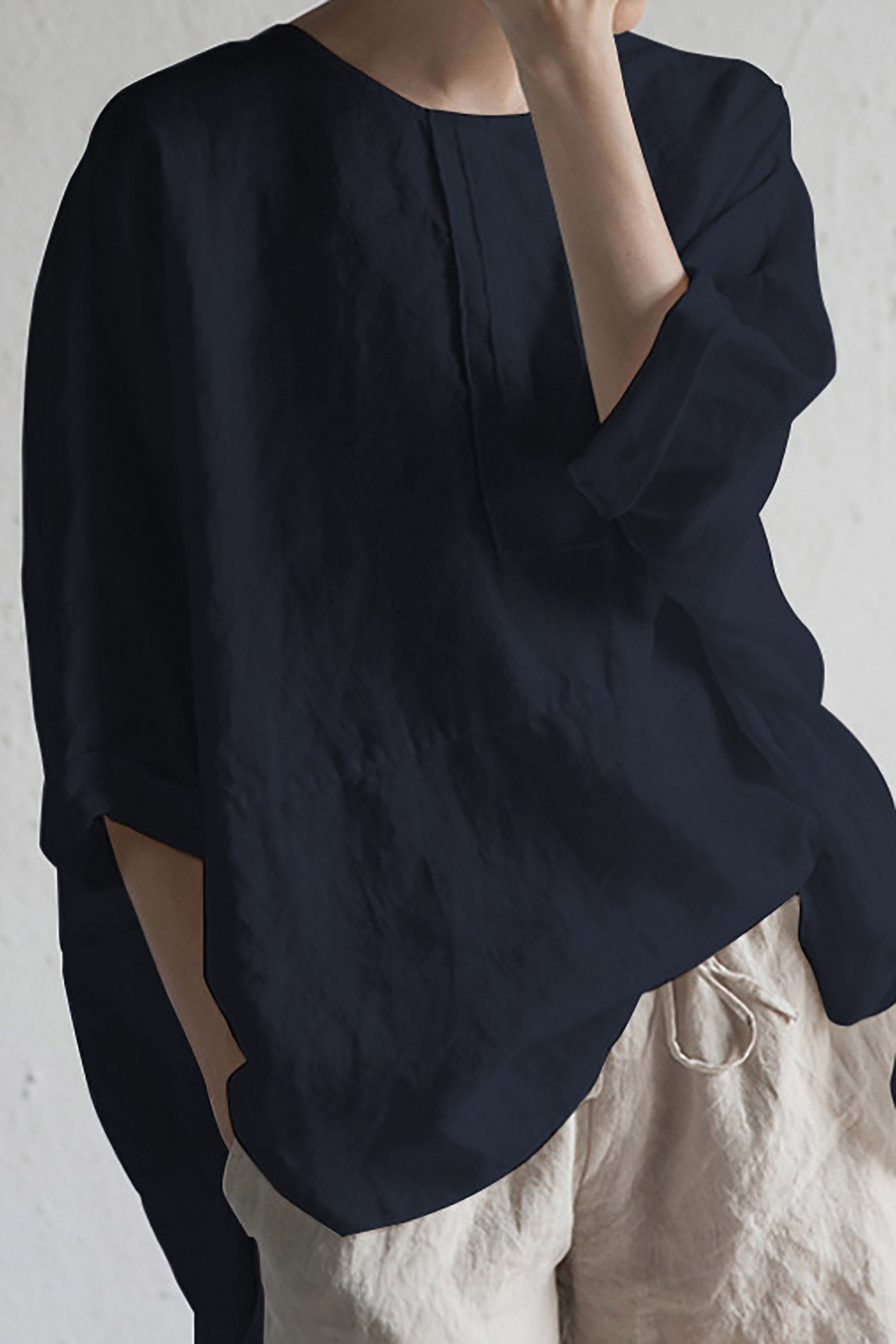 Lucienne | Women's Blouse – Elegant Japanese-Inspired Design 4