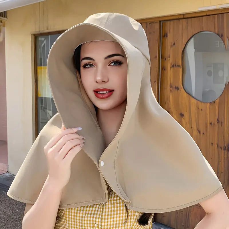 SunGrace | Elegáns női napkalap széles árnyékolóval