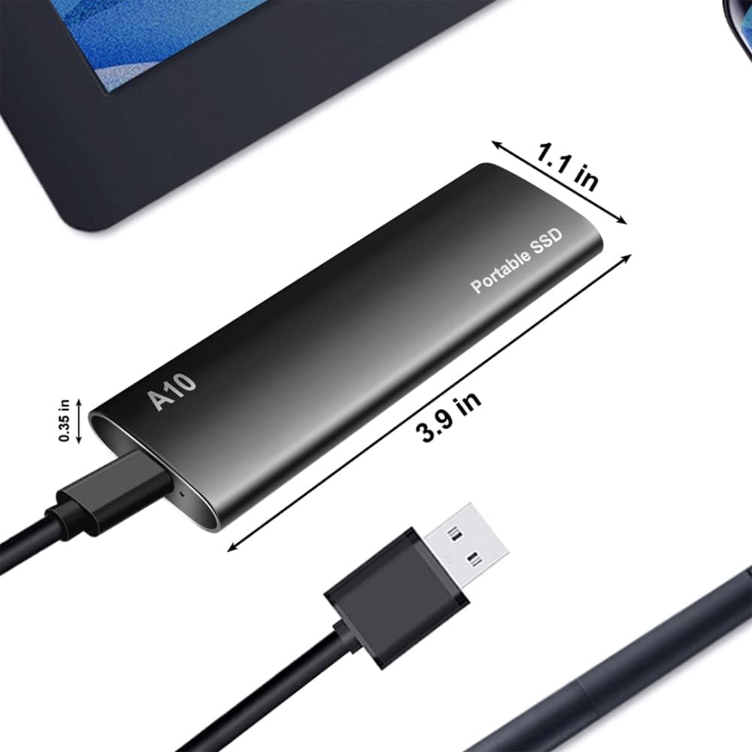 DriveBox | Kompakt 4 TB USB-C Lager til Arbejde & Rejse