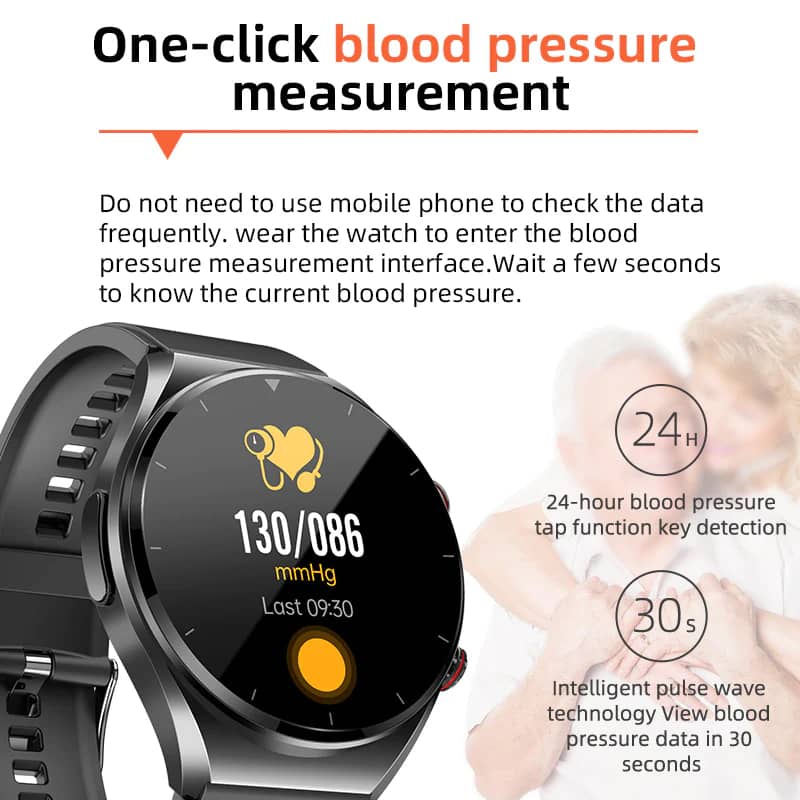 HealthPulse | Smartwatch – Hjertemonitor & Sundhedsoverblik