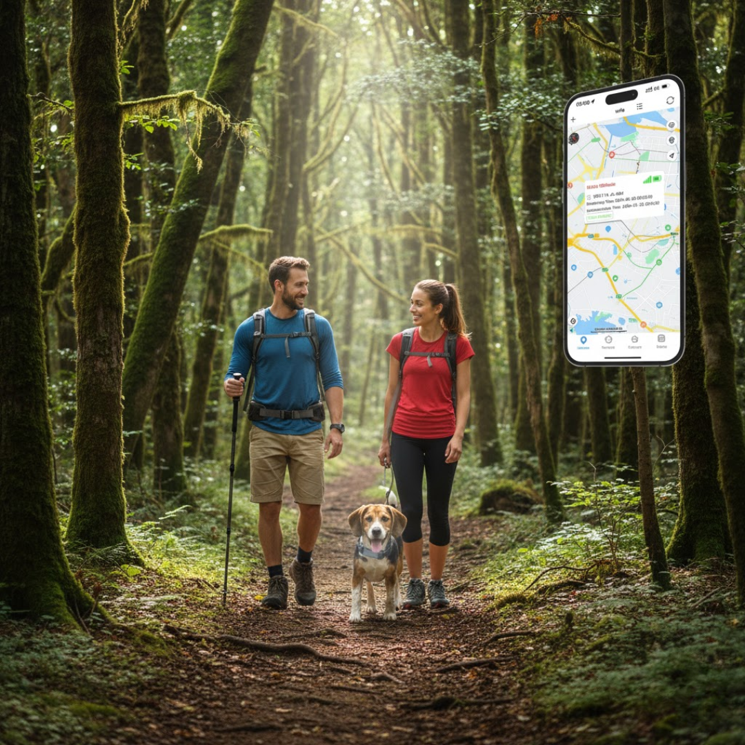 PawGuardian | Collare GPS impermeabile per cani e gatti