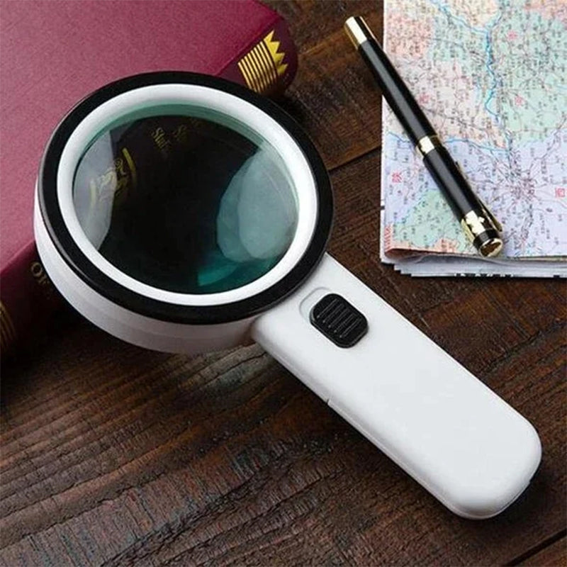 FocusLite | Højtydende forstørrelsesglas med 5-tommer glaslinse