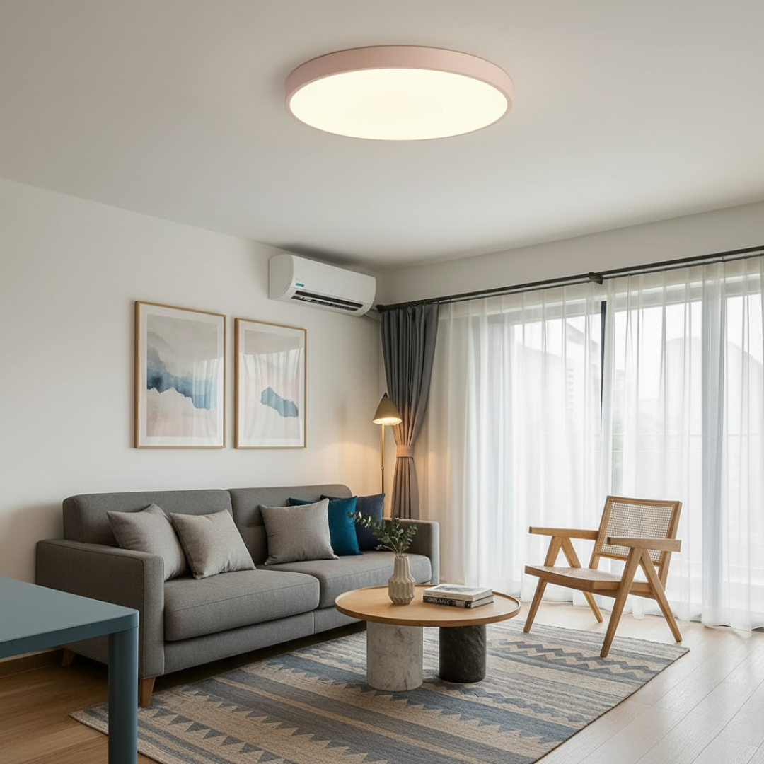 RingLuxe | Lámpara de loft – Luz LED suave para una atmósfera armoniosa