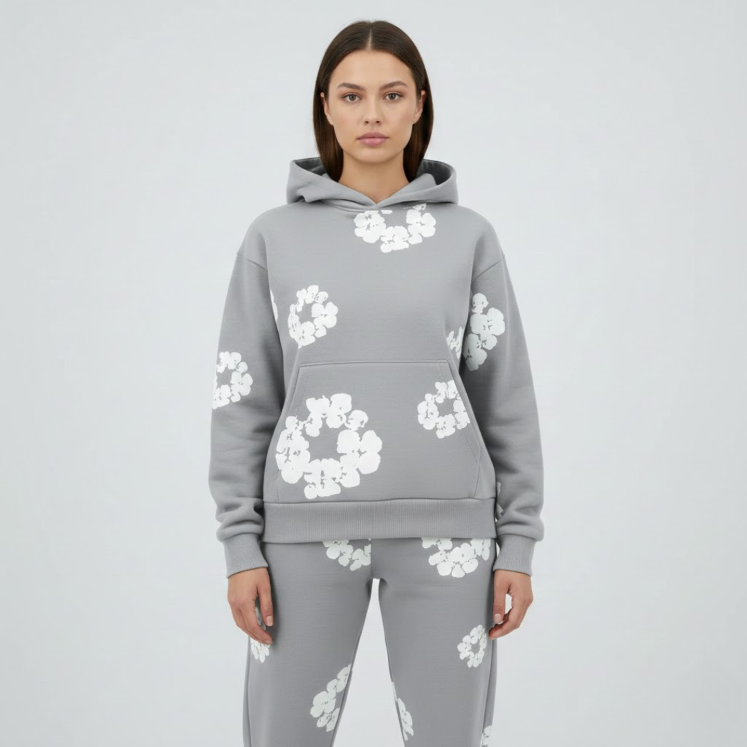 Lillian | Stilfuldt floreale tuta da allenamento | Donna