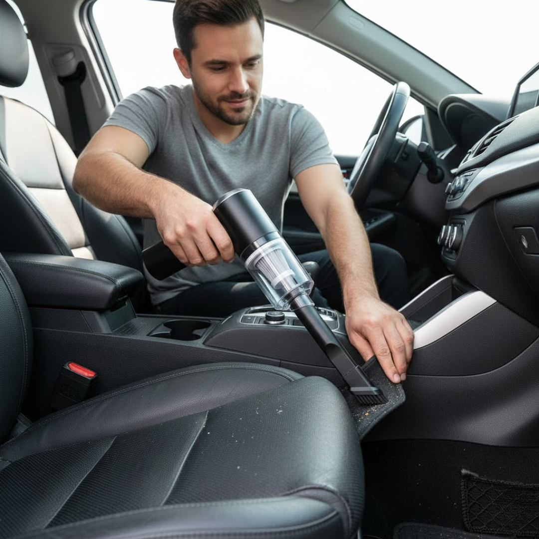 CleanMate | Aspiradora inalámbrica potente para hogar y coche