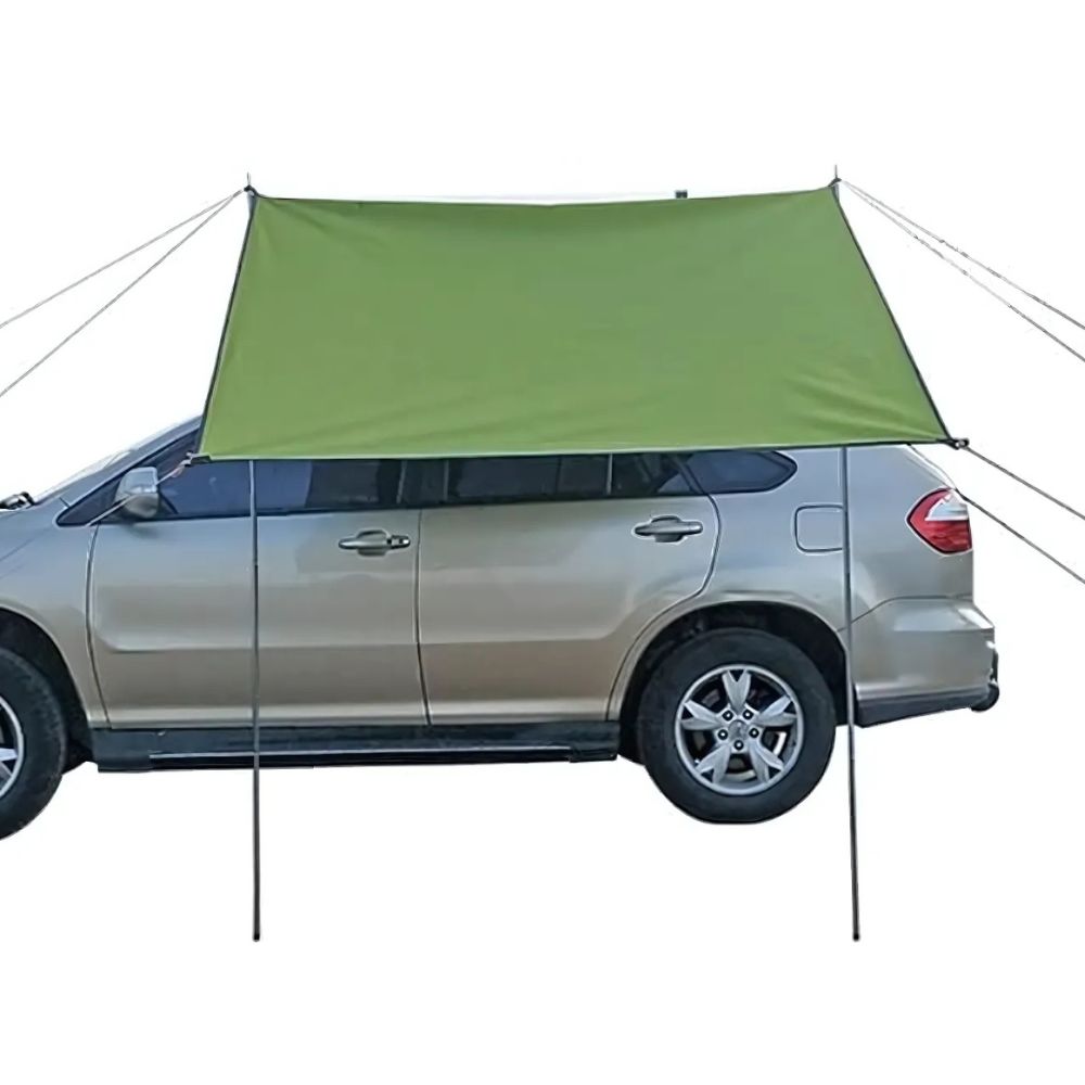 ShadeRide | Auto-Markise til Øjeblikkelig Beskyttelse ved Camping