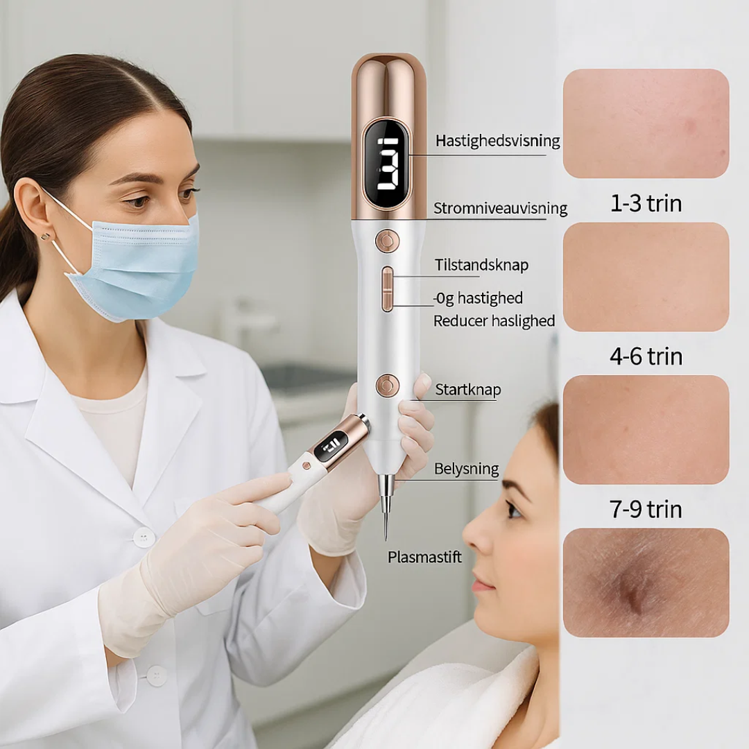 DermaClear | Præcis plasma-pen til fjernelse af hudpletter