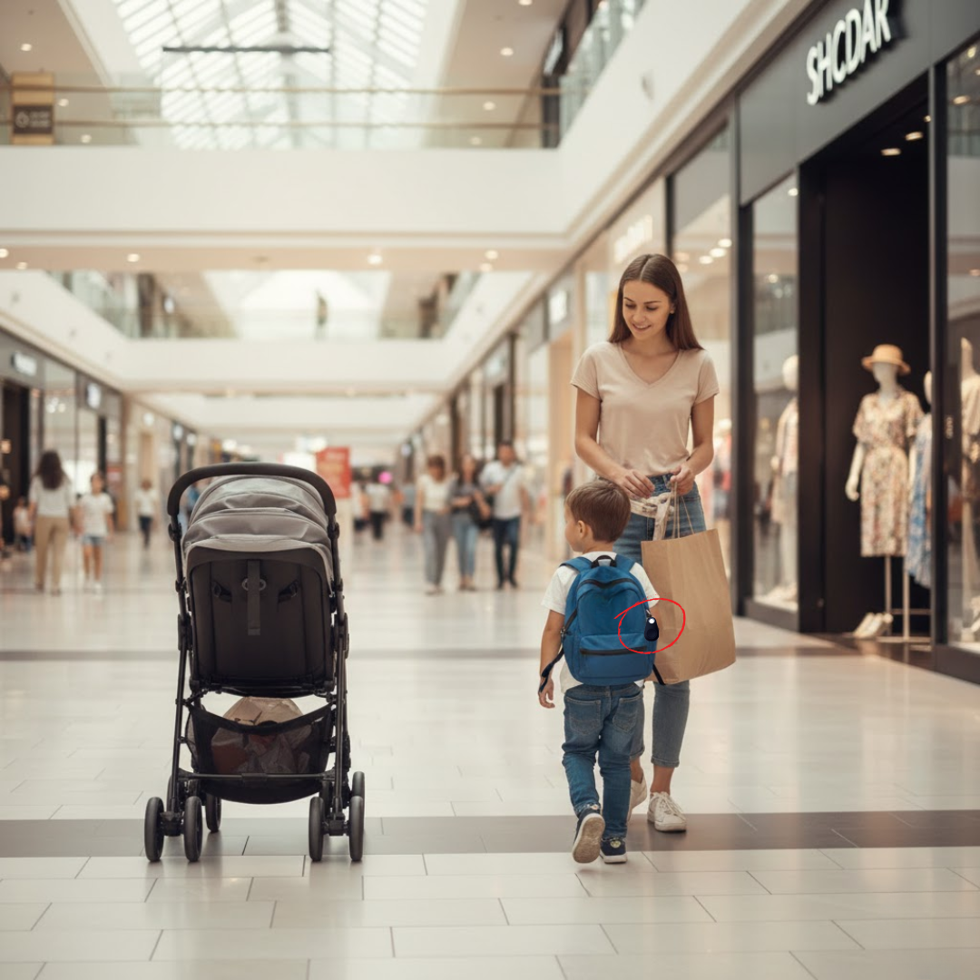 KidLocate | Mini dispositivo di localizzazione GPS per bambini con localizzazione in tempo reale e funzione SOS