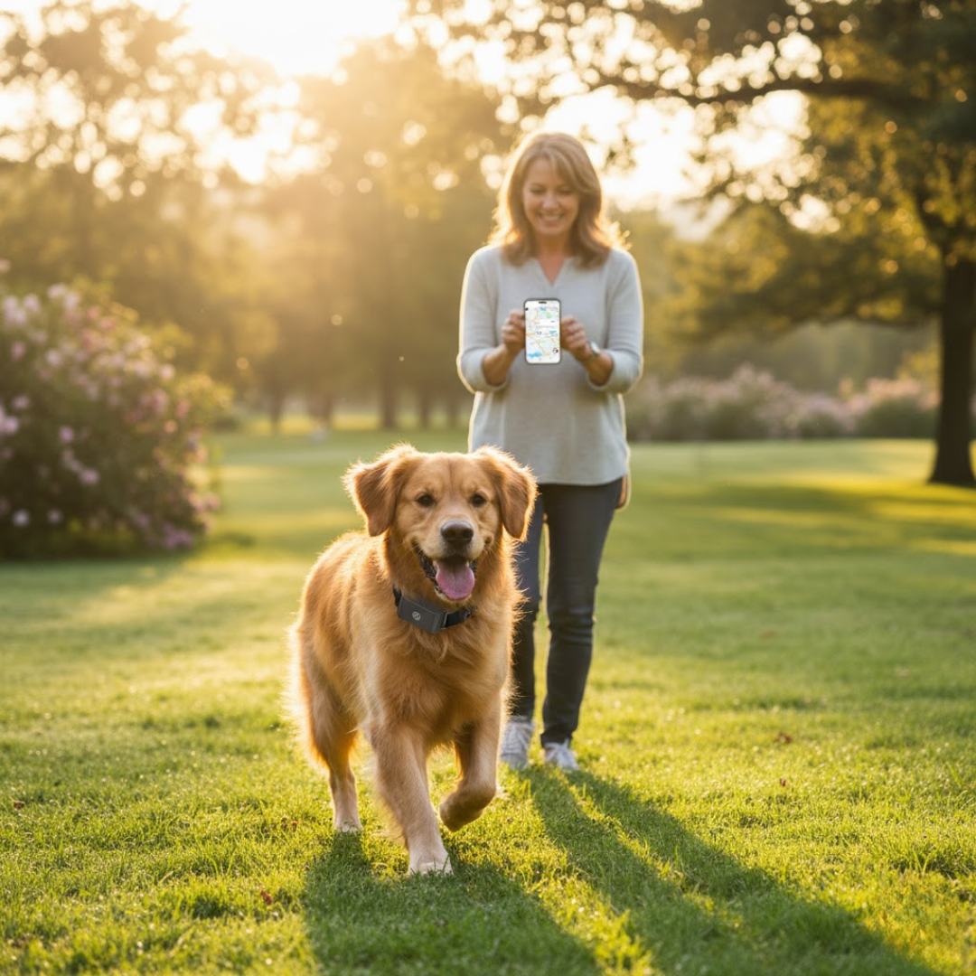 PawGuardian | Collare GPS impermeabile per cani e gatti