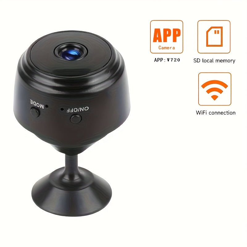 SafeSphere | Indendørs Overvågningskamera med Opladeligt Batteri