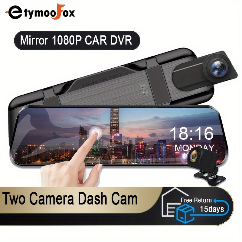 ClearPath | Dashcam med 1080P Foroptagelse og 720P Bagoptagelse