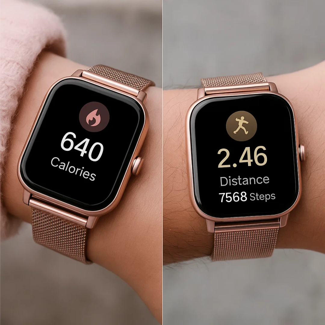 DivaSync | Multifunktionelt Elegant Smartwatch til Kvinder