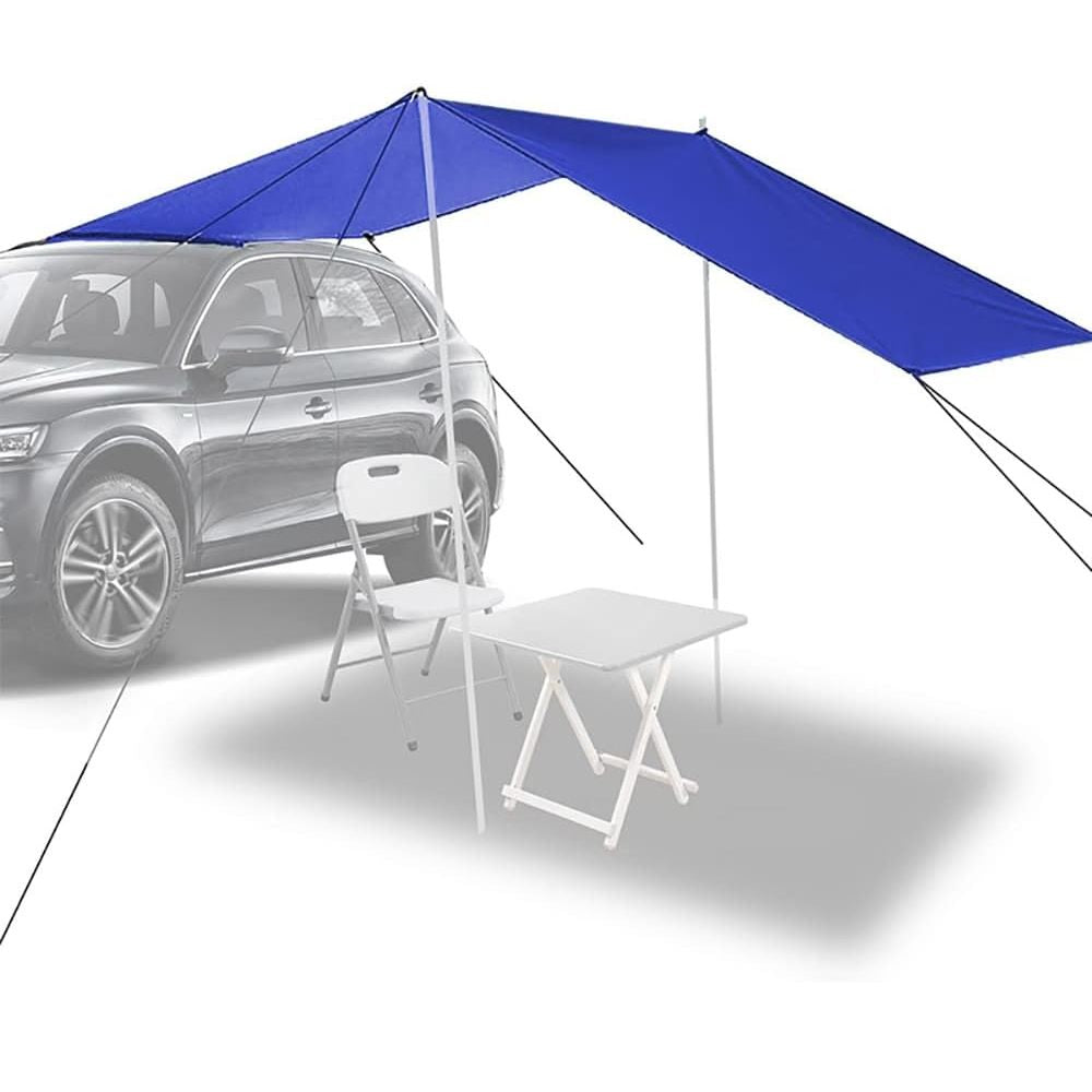 ShadeRide | Auto-Markise til Øjeblikkelig Beskyttelse ved Camping