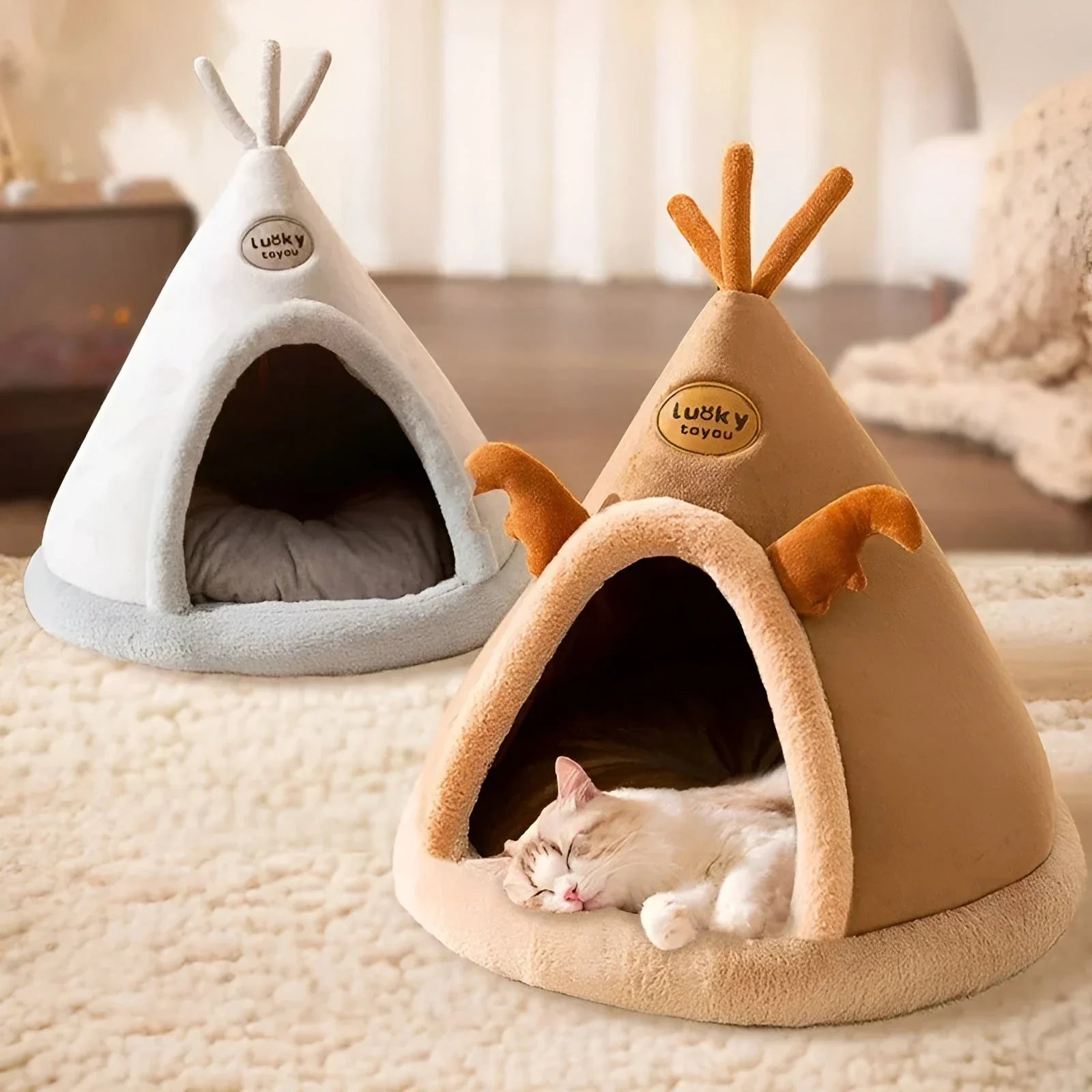 CuddleCave | Hundeseng – Tryghed og Komfort for Kæledyr