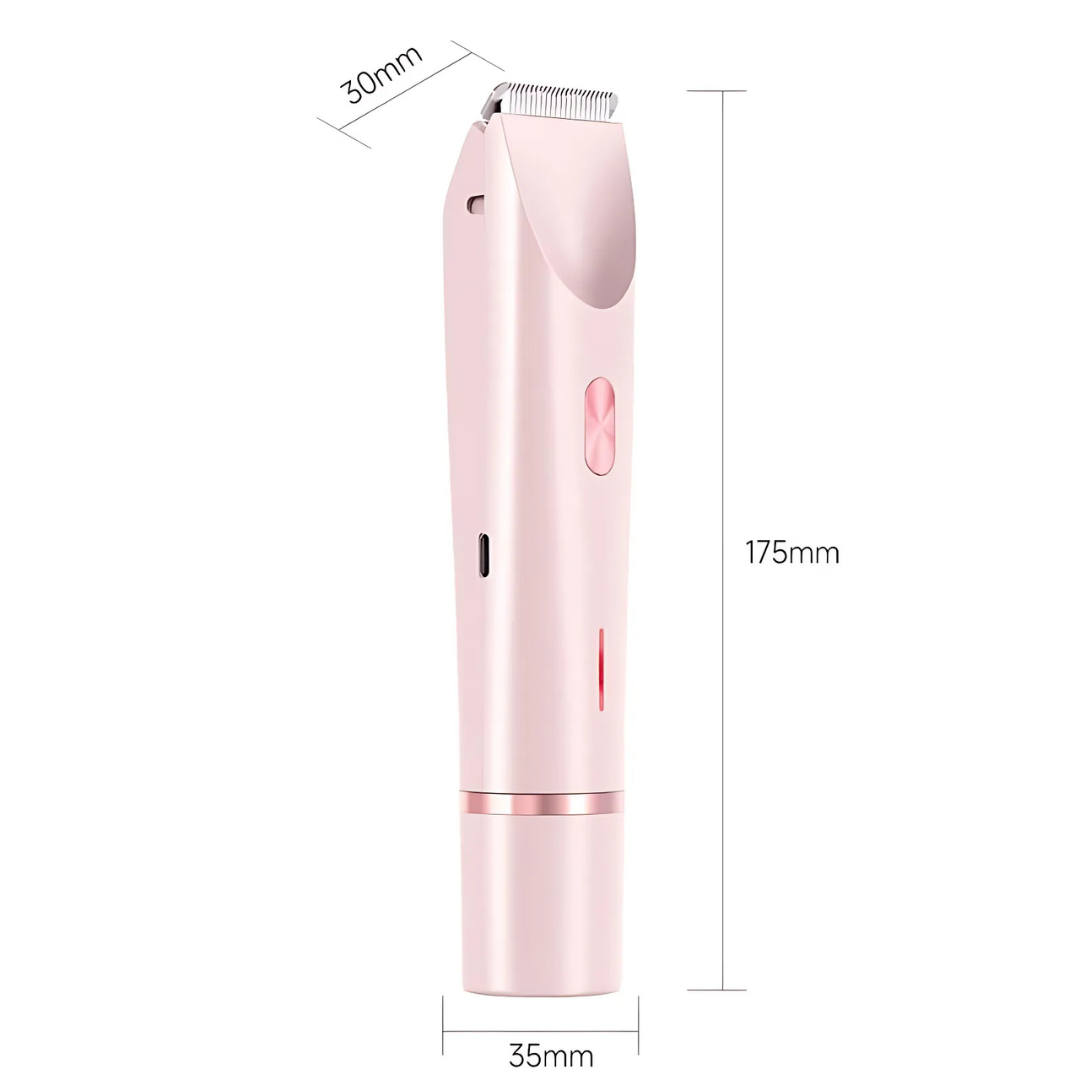 BlissEdge | Rasoir épilateur pour femmes avec design rechargeable et portable
