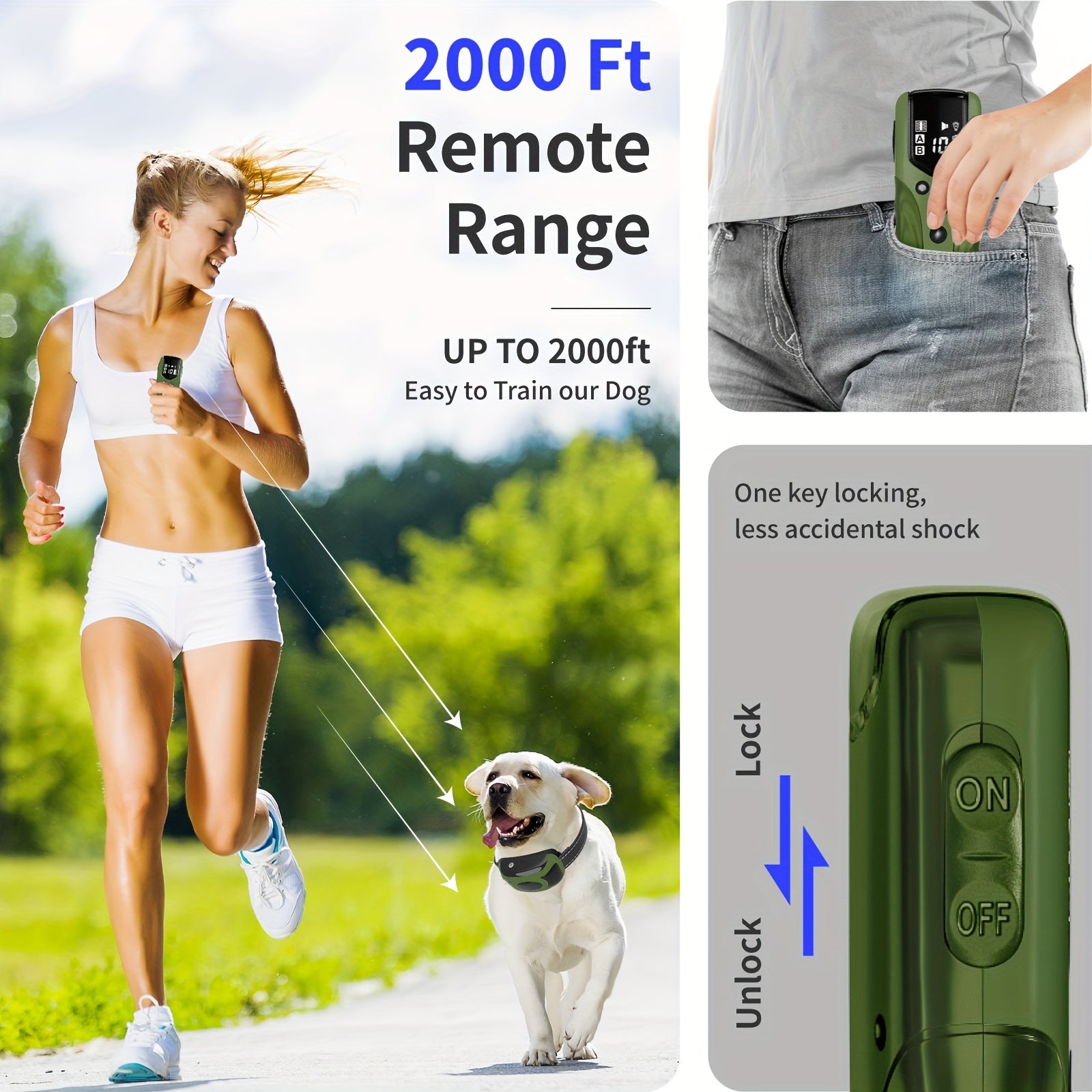 TailCoach | Skånsomt Hundehalsbånd med USB Opladning og Vibration