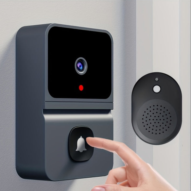 SecureView | Trådløs Dørklokke med Kamera og Nattesyn til Hjemmesikkerhed