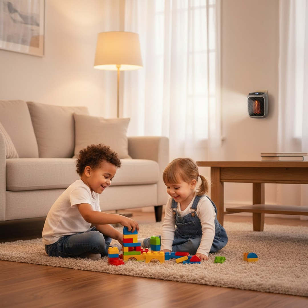 EcoHeat | Energisparende varmeblæser med moderne design