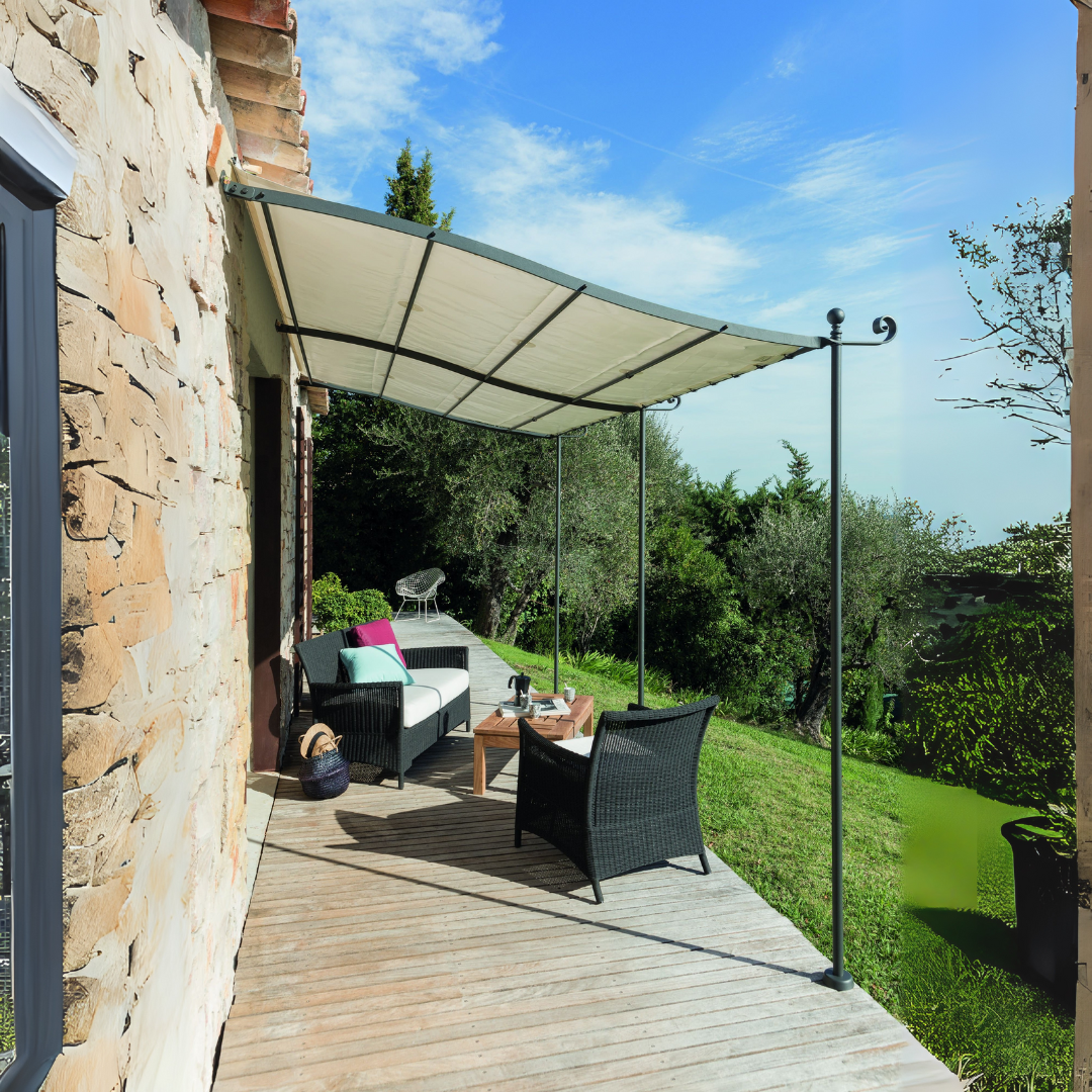 SunShield | Vandtæt Have-Pergola Markisedække