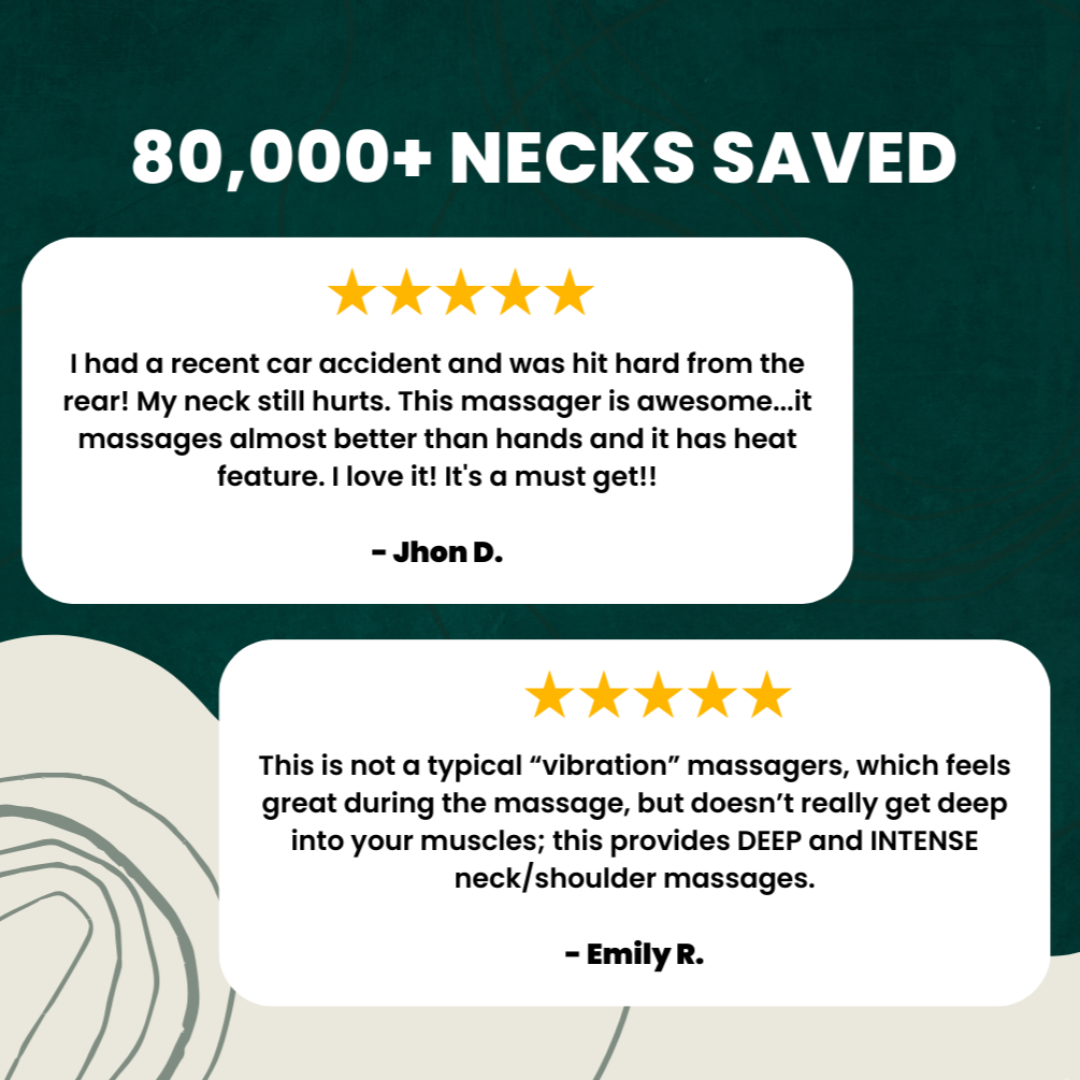 CalmWrap | Compresse chauffante pour cou et épaules – Soulagement rapide de la douleur