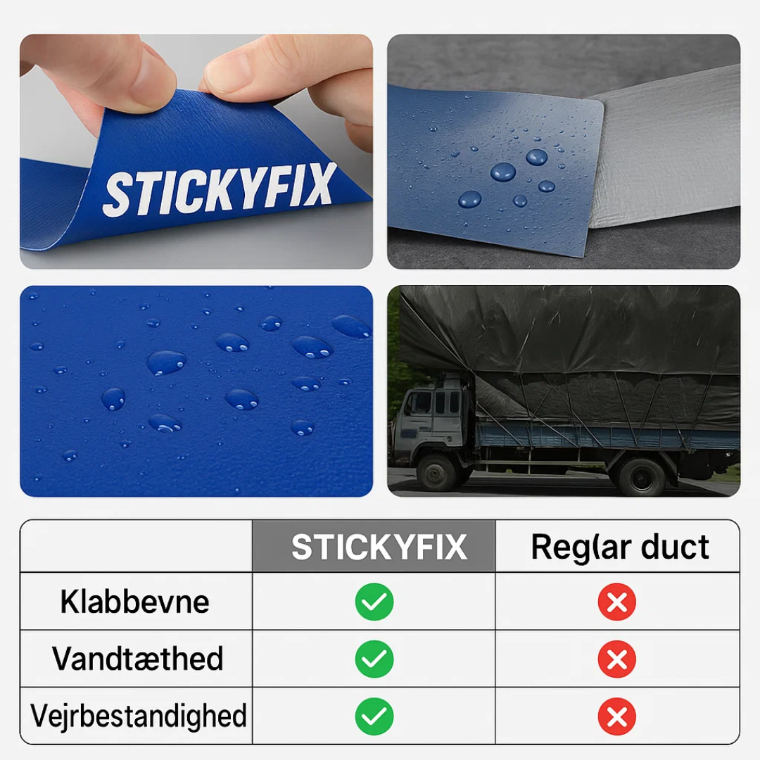 StickyFix | Ekstremt Stærk Presenningstape