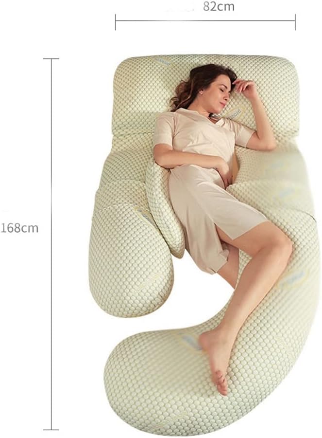 ComfortWave | Graviditetspude – Ergonomisk Støtte til Hele Kroppen