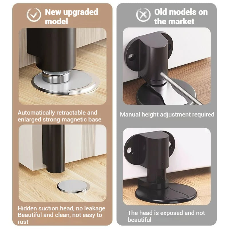 DoorMag | Robust magnetisk dørstopper med vægbeskyttelse
