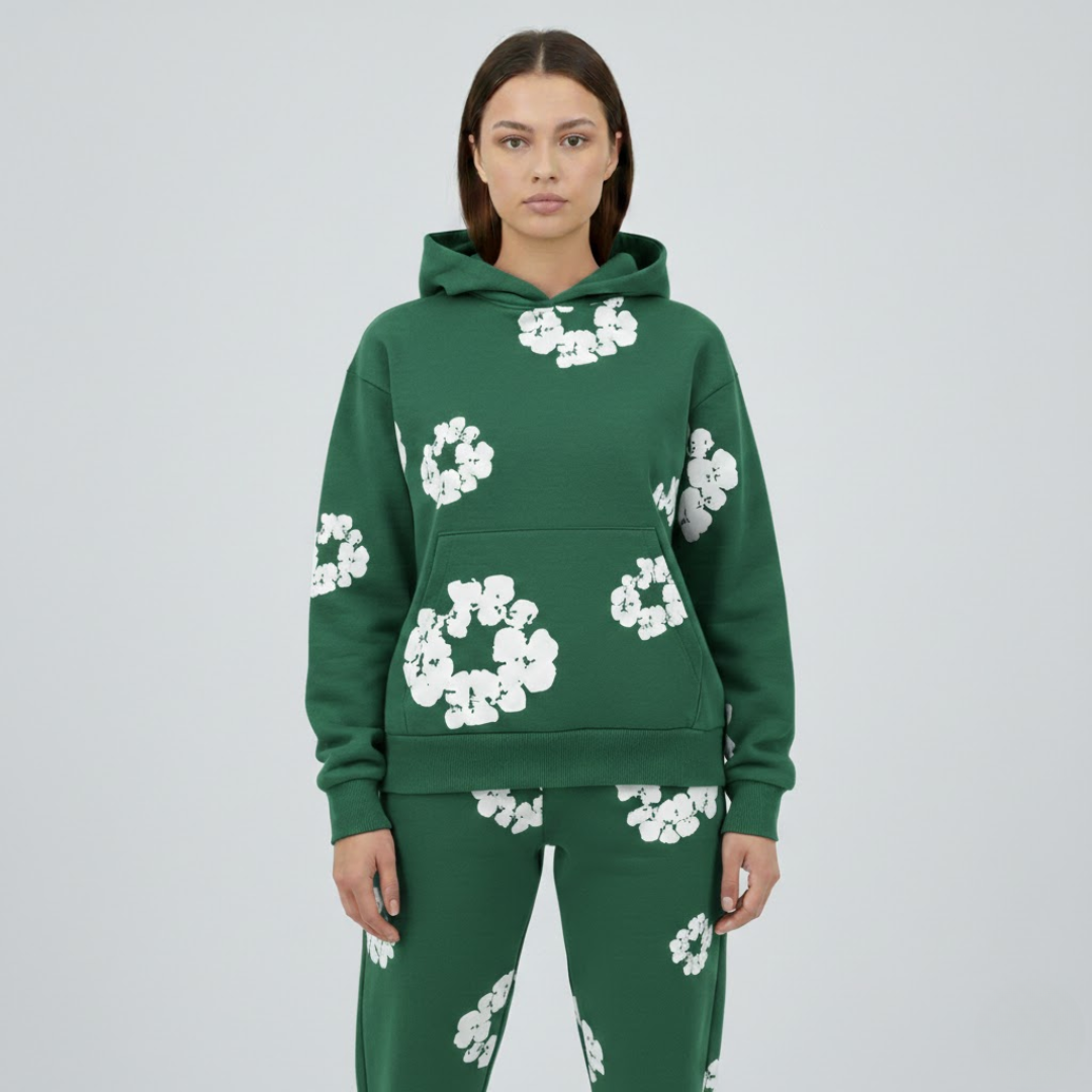 Lillian | Stilfuldt floreale tuta da allenamento | Donna