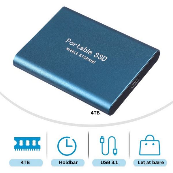 UltraVault | Lynhurtig & Pålidelig Ekstern SSD