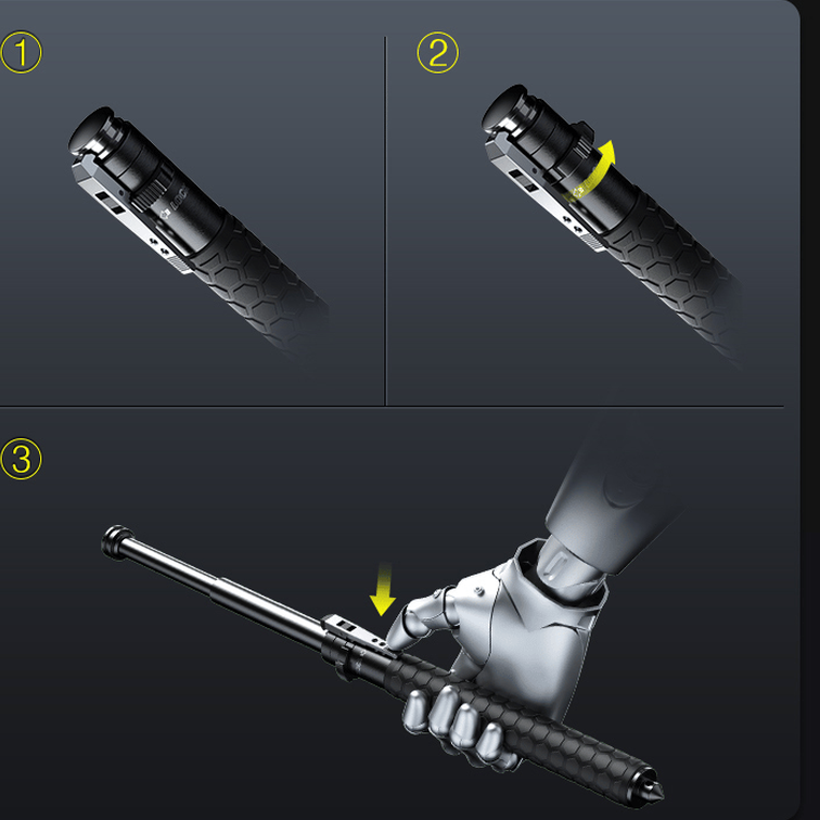 SafeStride | Gåstøtte – Hurtig Udfoldning for Stabilitet