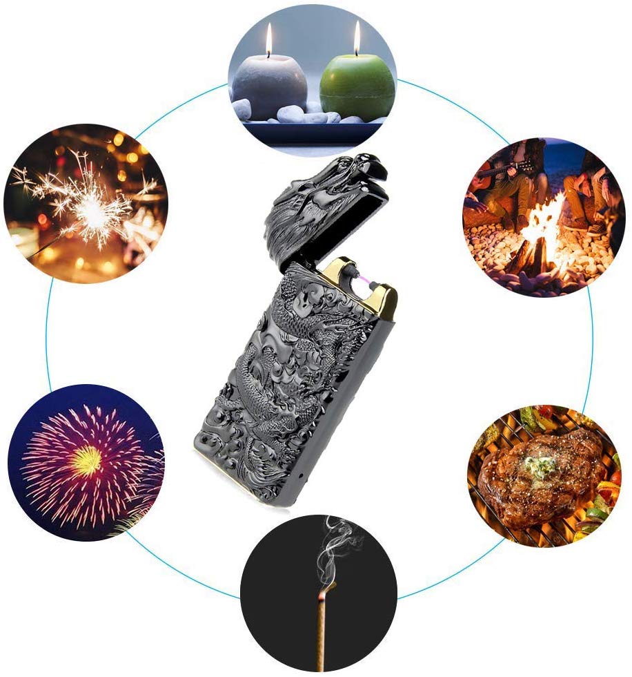 SparkLite | Plasma Lighter – Genopladelig og Bærbar Løsning