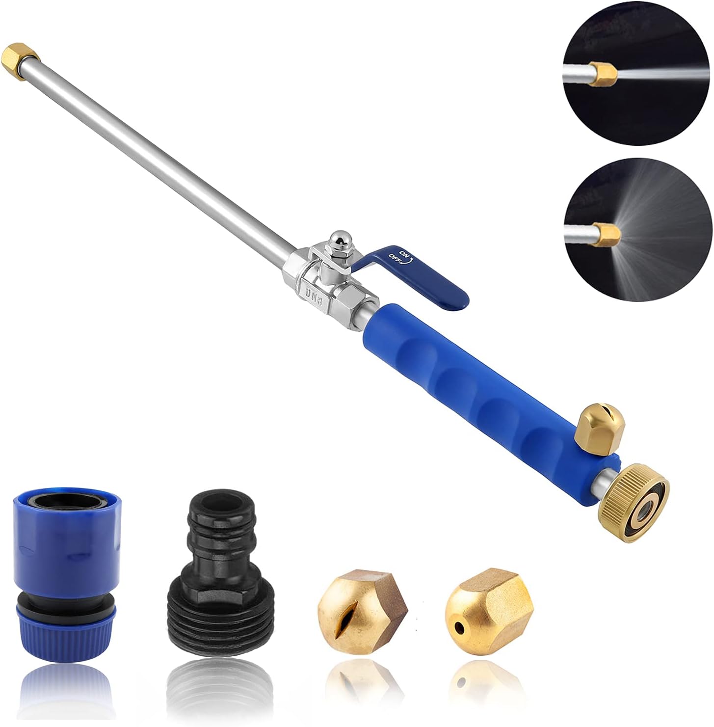 JetWash | Højtryksrenser Spraydysse til bilvask Vandslange