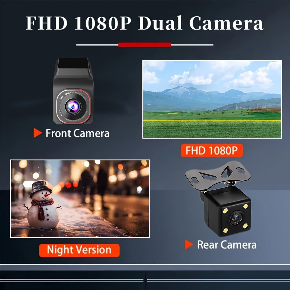 RoadGuard | Dobbeltlinse Bilkamera til Dag- og Natoptagelse