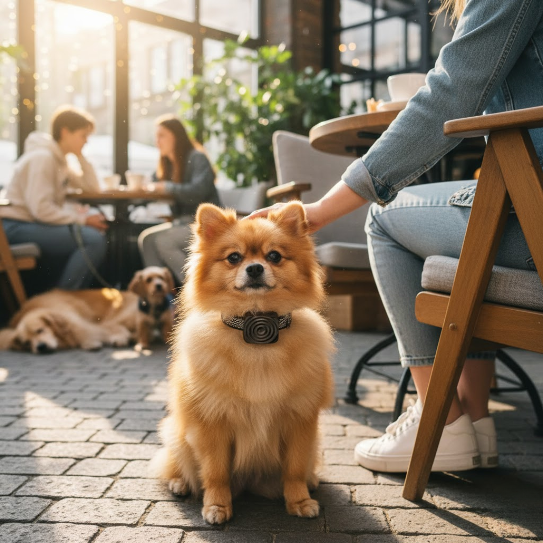 BarkEase | Collare da addestramento antiabbaio per cani piccoli Blid Træningshalsbånd til Små Hunde