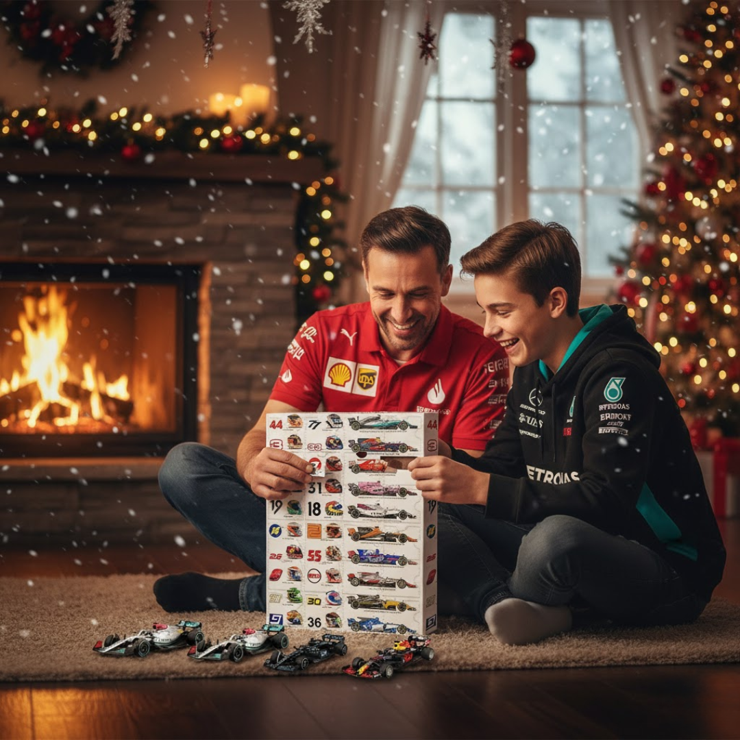 RaceLegacy | F1 Julekalender – Perfekt Gave til Motorsport Elskere