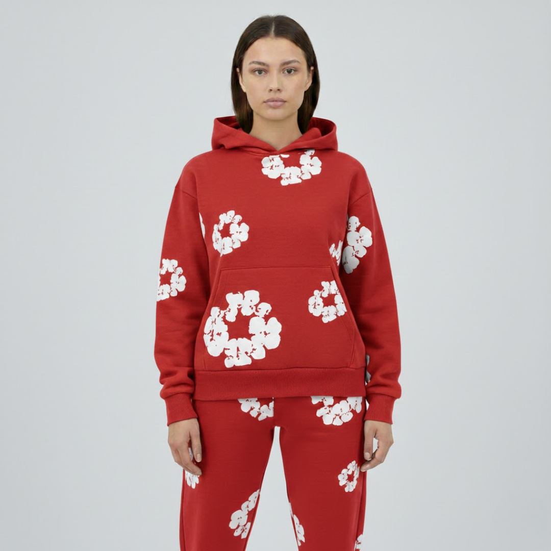 Lillian | Stilfuldt floreale tuta da allenamento | Donna