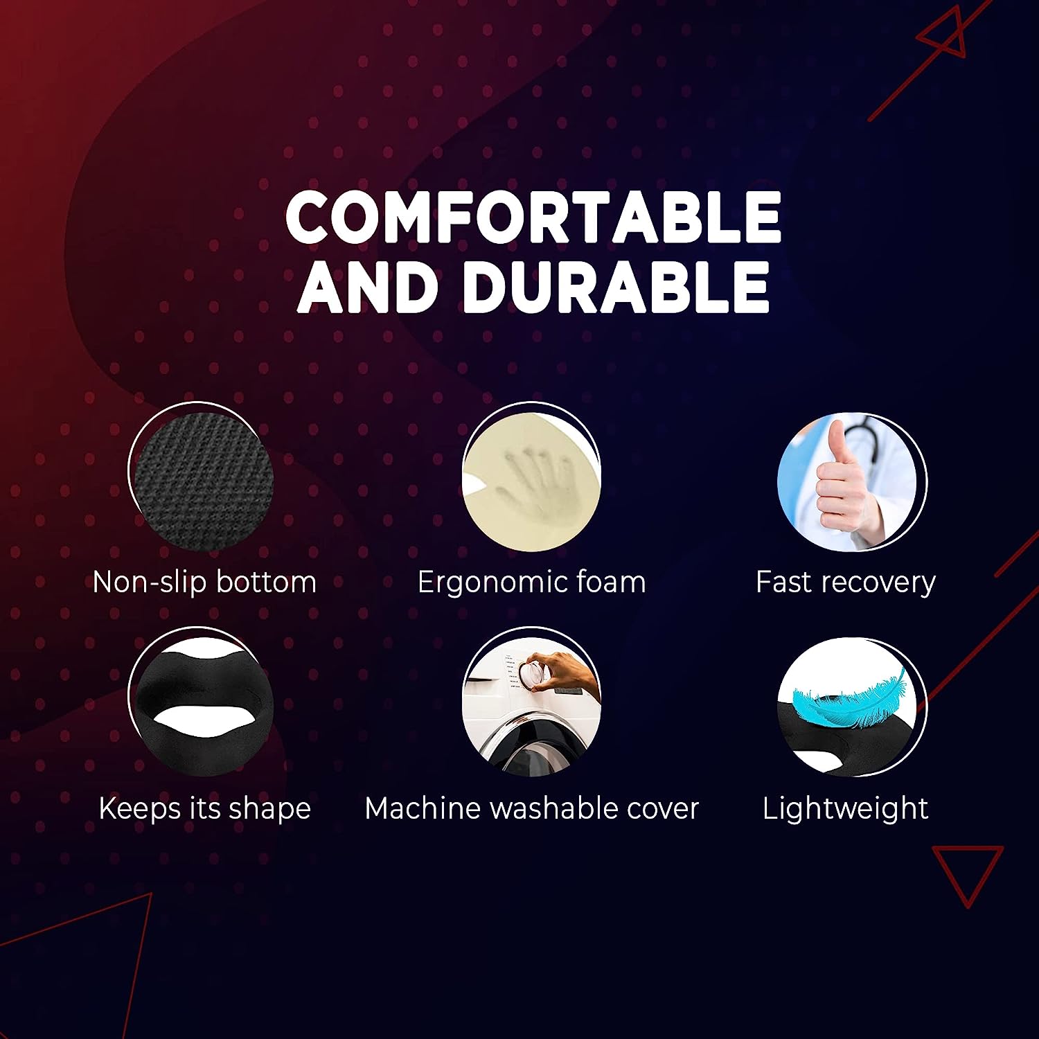 RelaxCush | Ergonomisk Siddepude – Smertefri Komfort Hele Dagen