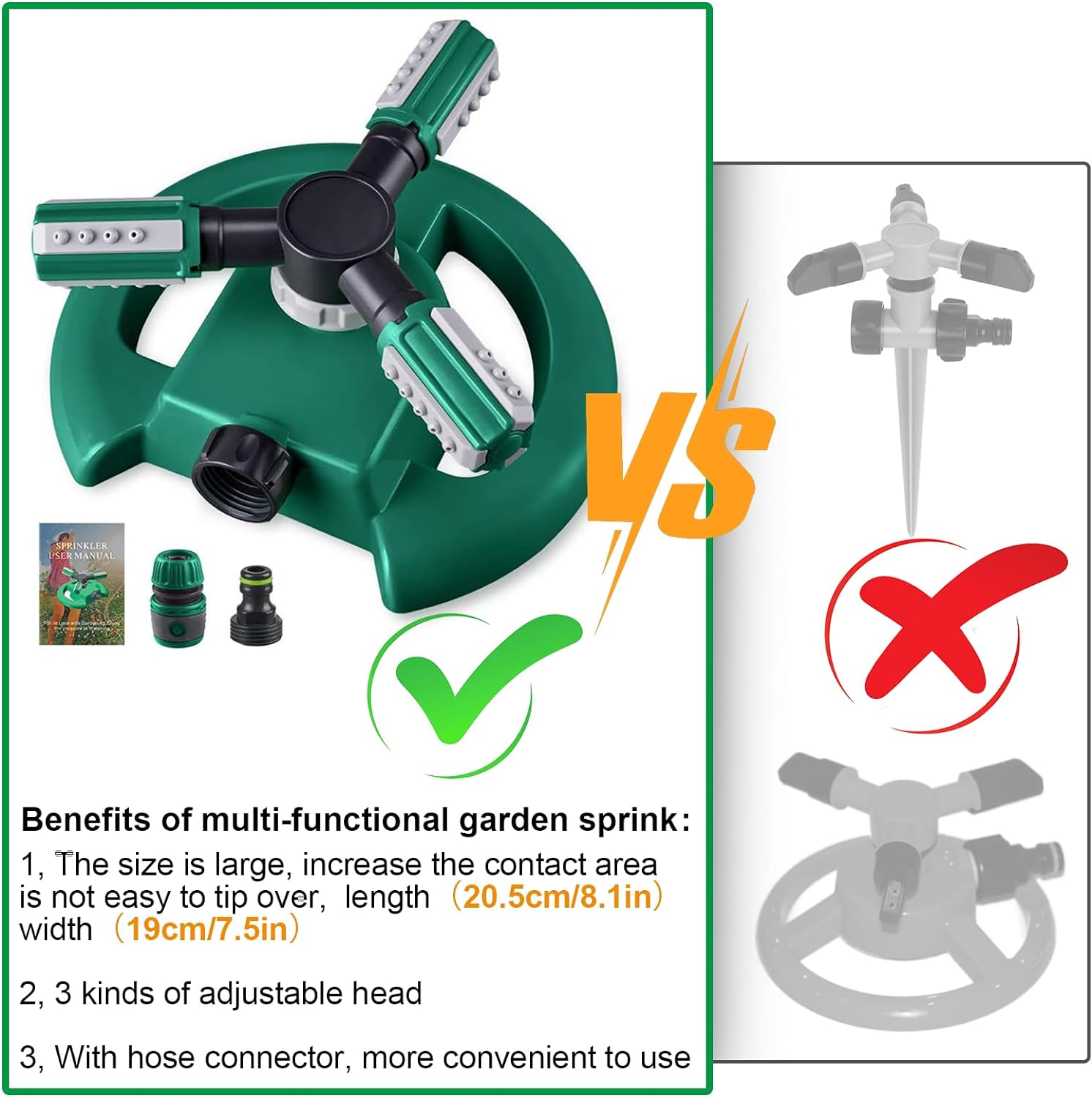 LawnJet | Havegræs Vandingssprinkler