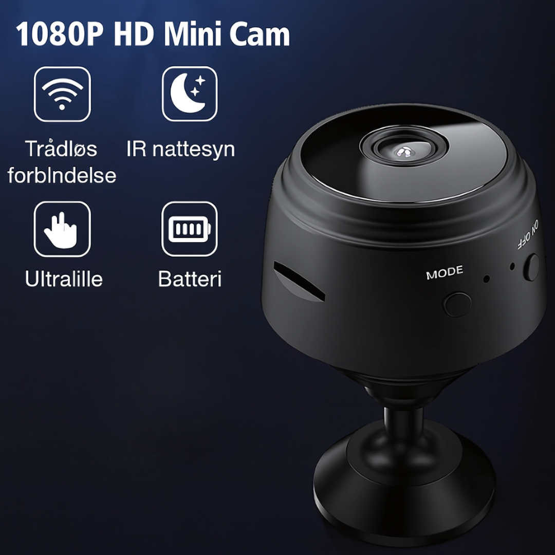 DriveCam | Trådløs HD-bakkamera med 32GB SD-kort