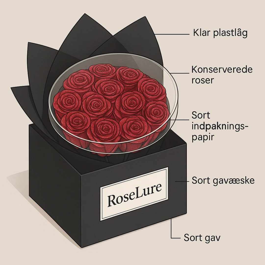 RoseLure | Evig Elegance i Blomstrende Perfektion