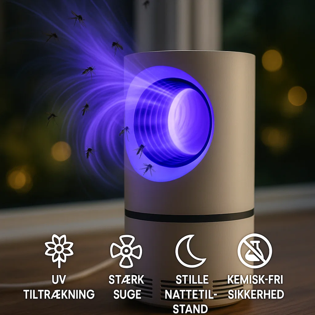 BugAway | Elektrisk UV-fluefanger til indendørs & udendørs brug