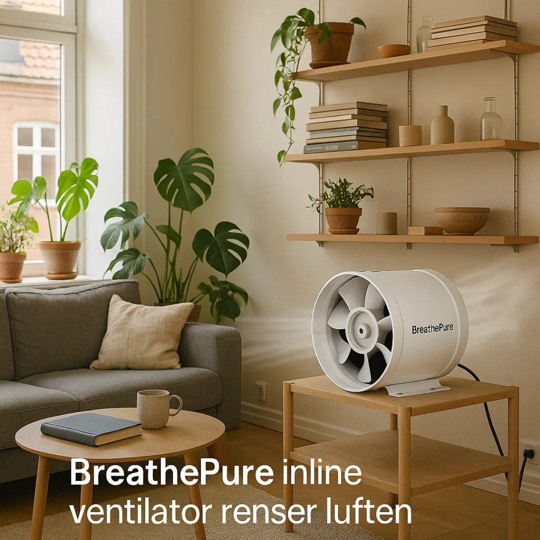 BreathePure | Kraftfuld og stille udsugningsblæser