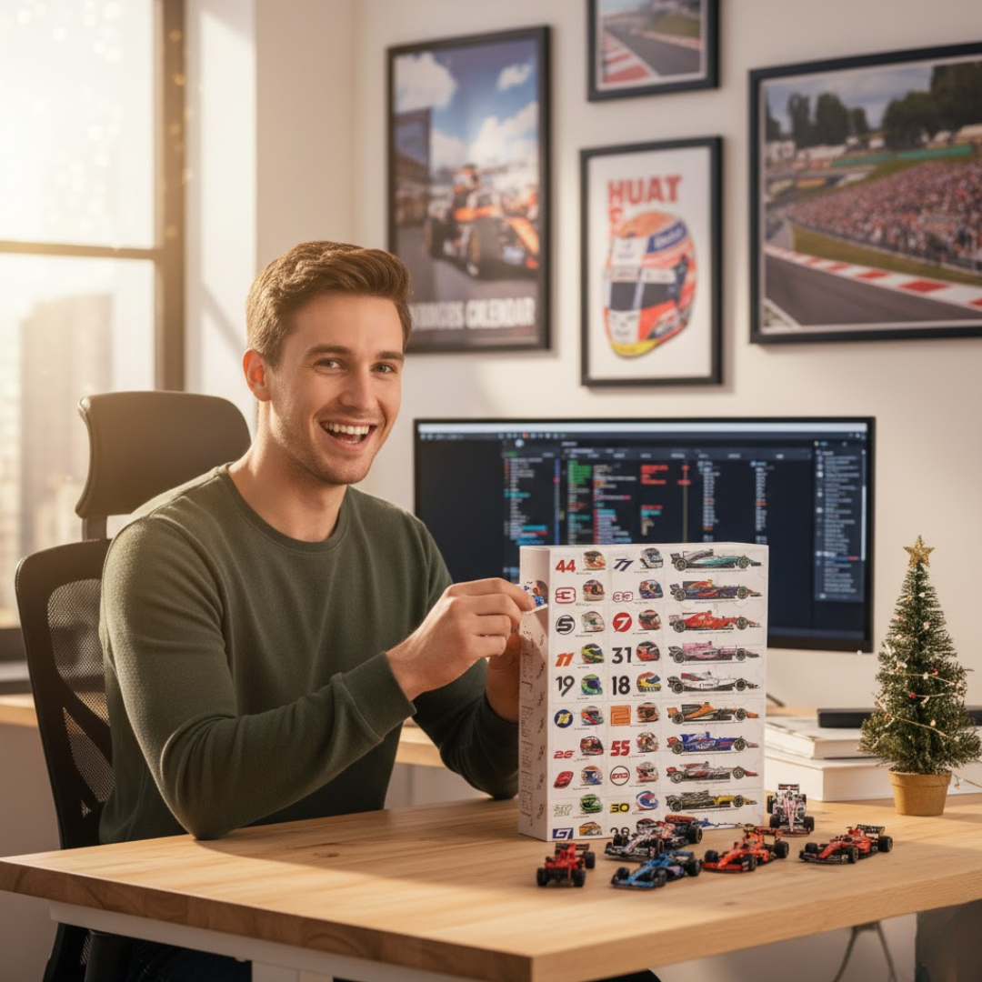 RaceLegacy | F1 Julekalender – Perfekt Gave til Motorsport Elskere
