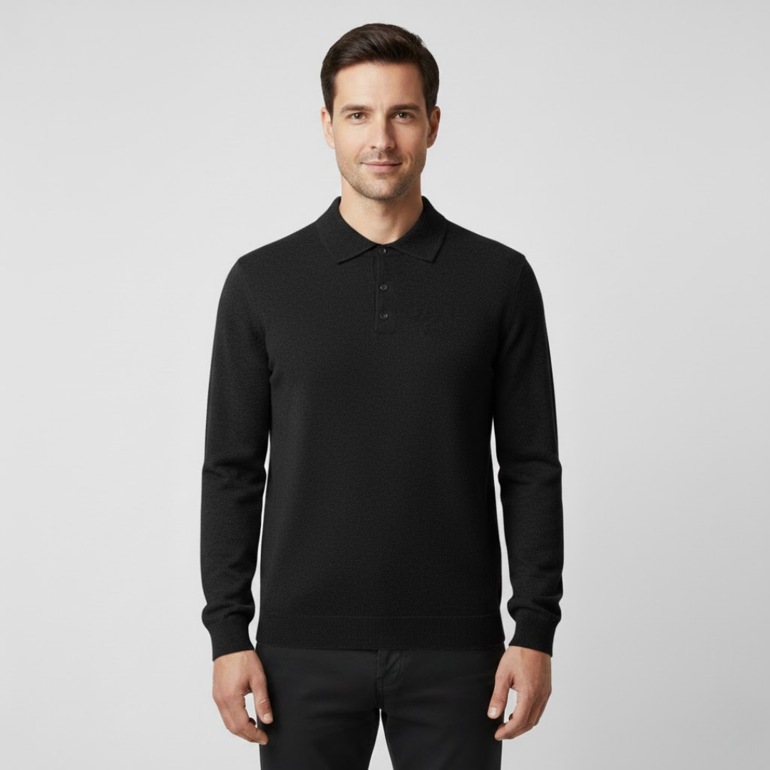 Marius | Herre Polo Skjorte – 100% Blød Kashmir